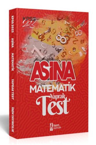 İsem Yayıncılık 2023 KPSS Lisans Aşina Matematik Çek Kopar Yaprak Test