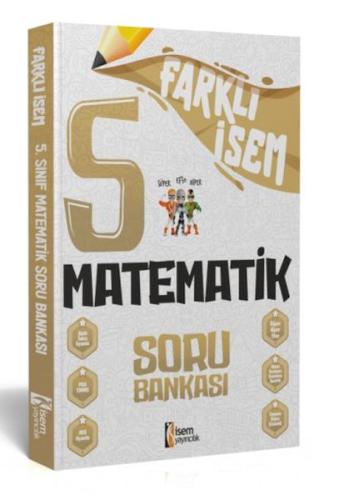 İsem Yayıncılık 2024 Farklı İsem 5.Sınıf Matematik Soru Bankası Matema