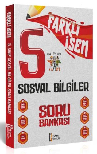 İsem Yayıncılık 2024 Farklı İsem 5.Sınıf Sosyal Bilgiler Soru Bankası 