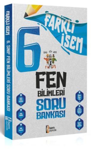 İsem Yayıncılık 2024 Farklı İsem 6.Sınıf Fen Bilimleri Soru Bankası Fe