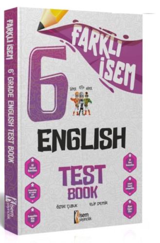 İsem Yayıncılık 2024 Farklı İsem 6.Sınıf İngilizce Soru Bankası Özge Ç