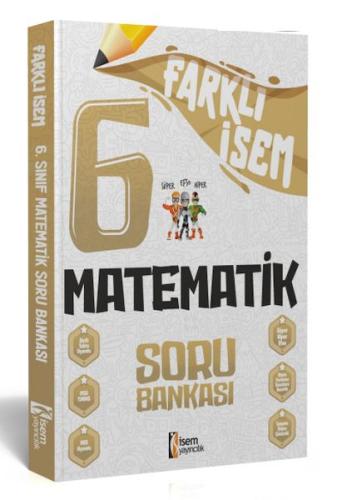 İsem Yayıncılık 2024 Farklı İsem 6.Sınıf Matematik Soru Bankası Matema