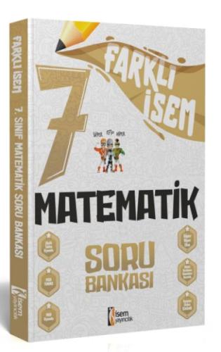 İsem Yayıncılık 2024 Farklı İsem 7.Sınıf Matematik Soru Bankası