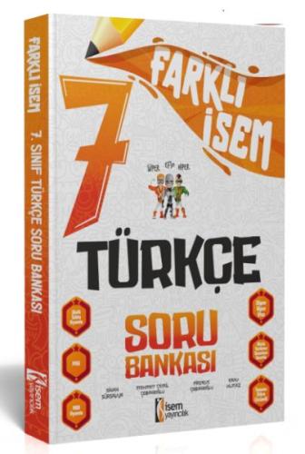 İsem Yayıncılık 2024 Farklı İsem 7.Sınıf Türkçe Soru Bankası Sinan Sür