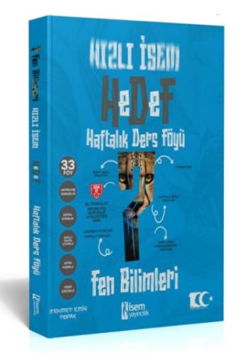 İsem Yayıncılık 2024 Hızlı Hedef 7.Sınıf Fen Bilimleri Haftalık Ders F