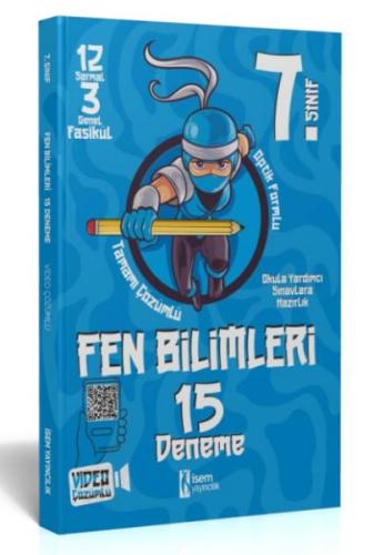 İsem Yayıncılık 2024 İsem 7. Sınıf Fen Bilimleri 15 Deneme Fen Bilimle