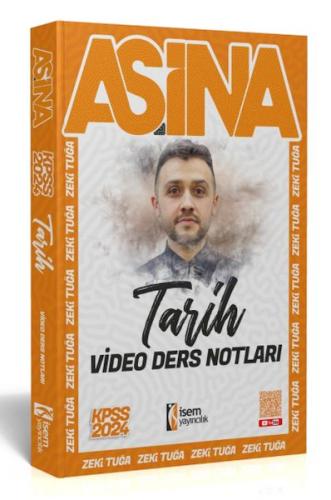 İsem Yayıncılık 2024 İsem Kpss Aşina Tarih Video Ders Notları Zeki Tuğ