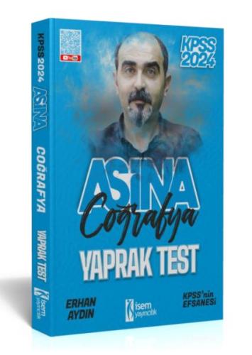 İsem Yayıncılık 2024 Kpss Aşina Coğrafya Çek-Kopart Yaprak Test Erhan 