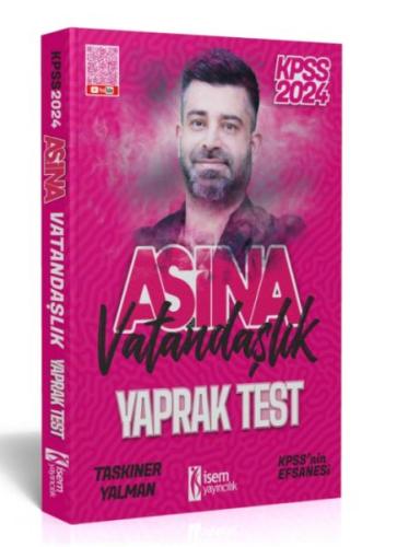 İsem Yayıncılık 2024 Kpss Aşina Vatandaşlık Çek-Kopart Yaprak Test Taş