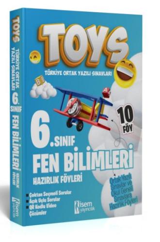 İsem Yayıncılık 2024 Toys 6. Sınıf Fen Bilimleri Hazırlık Föyleri Komi