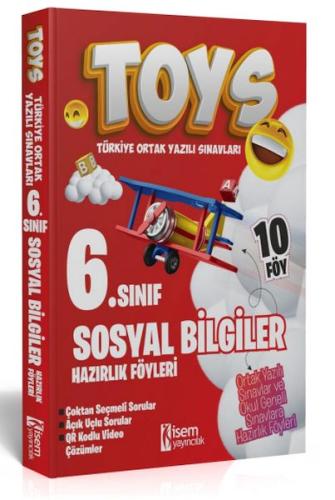 İsem Yayıncılık 2024 Toys 6. Sınıf Sosyal Bilgiler  Hazırlık Föyleri K