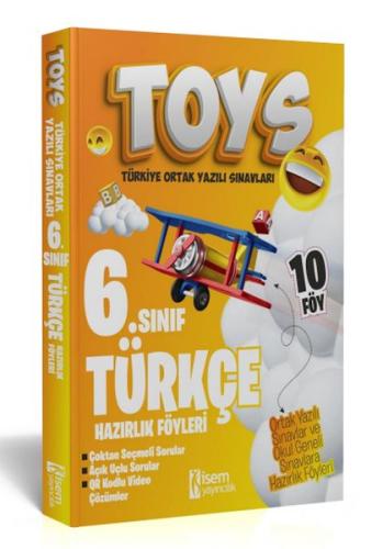 İsem Yayıncılık 2024 Toys 6. Sınıf Türkçe Hazırlık Föyleri Komisyon