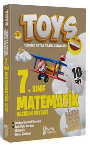 İsem Yayıncılık 2024 Toys 7. Sınıf Matematik Hazırlık Föyleri Komisyon