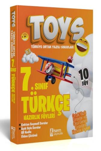 İsem Yayıncılık 2024 Toys 7. Sınıf Türkçe Hazırlık Föyleri Komisyon