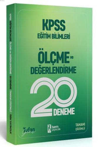 İsem Yayınları 2020 KPSS Eğitim Bilimleri Ölçme ve Değerlendirme 20 De