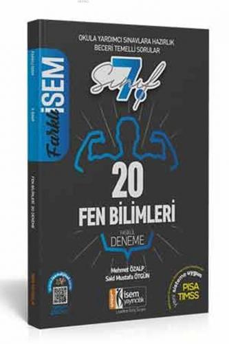 İsem Yayınları 7. Sınıf Fen Bilimleri 20 Deneme İsem Mehmet Özalp