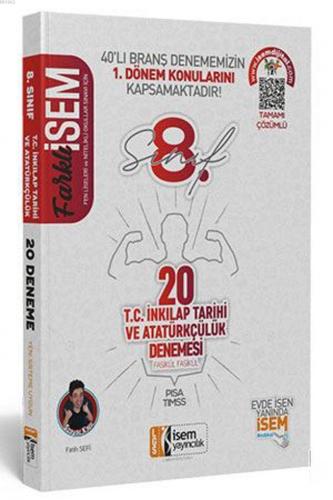 İsem Yayınları 8. Sınıf 1. Dönem LGS T.C. İnkılap Tarihi ve Atatürkçül