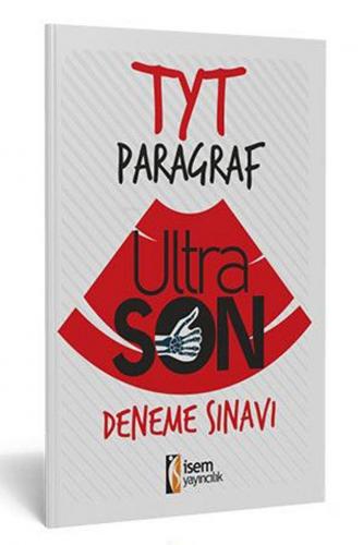 İsem Yayınları TYT Paragraf UltraSon Deneme İsem Komisyon