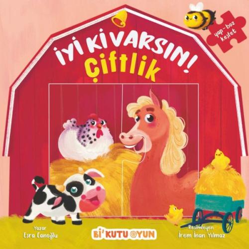 İyi ki varsın Çiftlik (Yapbozlu Kitap) Halil İbrahim Öztürk