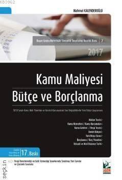 Kamu Maliyesi Bütçe ve Borçlanma Mahmut Kalenderoğlu