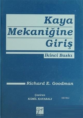 Kaya Mekaniğine Giriş Richard E. Goodman