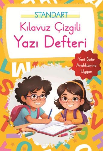 Kılavuz Çizgili Yazı Defteri Küçük Boy - Turuncu Kolektif