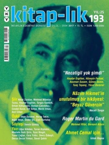 Kitap-lık Sayı 193 - İki Aylık Edebiyat Dergisi İshak Reyna