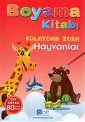 Kolaydan Zora Boyama Kitabı Hayvanlar İşmaıl Bulut Ğönülalan