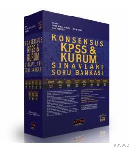 KONSENSUS KPSS ve Kurum Sınavları Hukuk Soru Bankası 2019