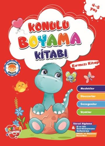 Konulu Boyama - KırmızınKitap (4-5 Yaş) Kolektıf