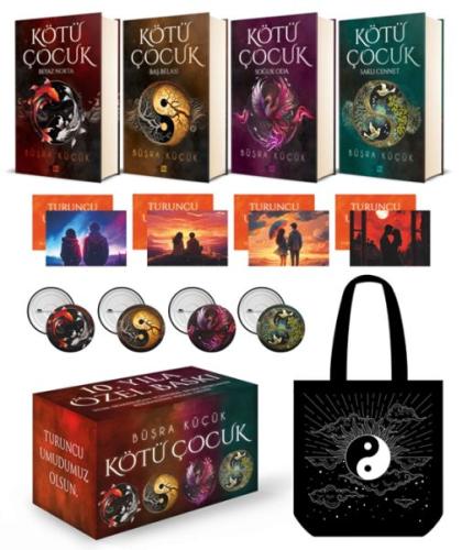 Kötü Çocuk Serisi 4 Kitap Takım (Kutulu Ciltli Set) Büşra Küçük