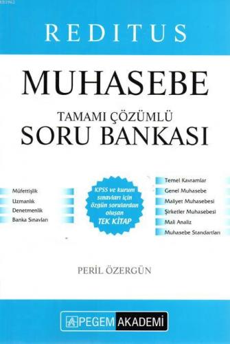 KPSS 2021 Redıtus Muhasebe Tamamı Çözümlü Soru Bankası