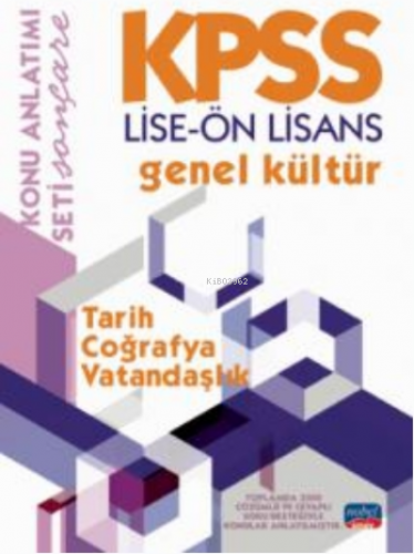 KPSS Lise - Ön Lisans Genel Kültür Konu Anlatımı - Tarih - Coğrafya - 