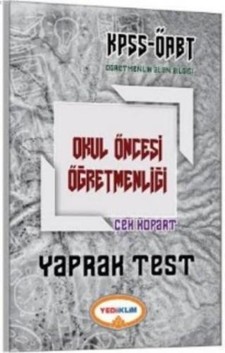 KPSS ÖABT Okul Öncesi Öğretmenliği Çek Kopart Yaprak Test Kolektif