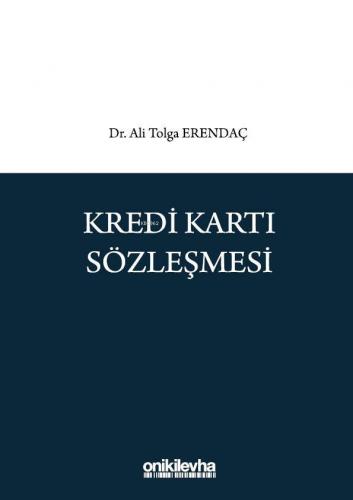 Kredi Kartı Sözleşmesi Ali Tolga Erendaç