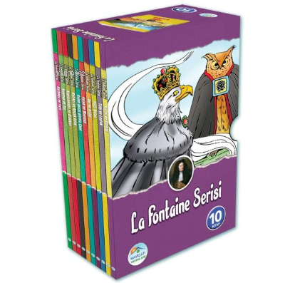 La Fontaine Öyküleri Seti (10 Kitap Kutulu) Jean De La Fontaine