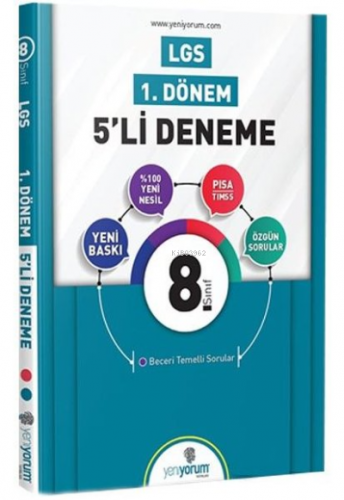 LGS 1.Dönem 5'Li Deneme 8. Sınıf Kolektif