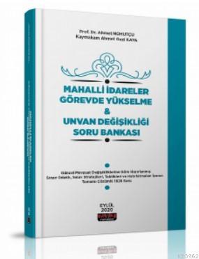 Mahalli Idareler Görevde Yükselme Ve Unvan Değişikliği Soru Bankası Ah