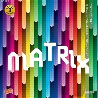 Matrix - IQ Dikkat ve Yetenek Geliştiren Kitaplar Serisi 8 (Level 3) (