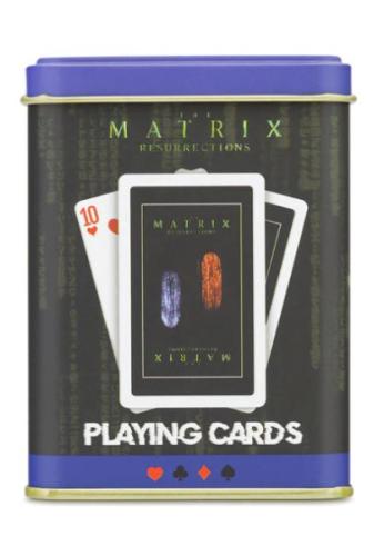 Matrix İskambil Kağıdı (Metal Kutulu)