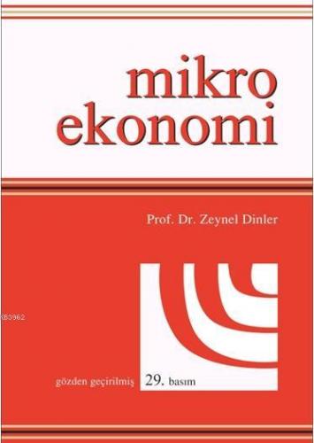 Mikro Ekonomi Zeynel Dinler