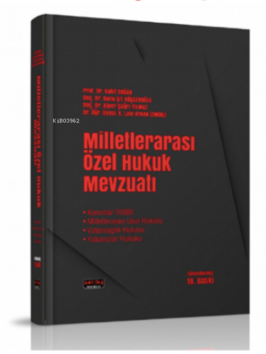 Milletlerarası Özel Hukuk Mevzuatı Musa Aygül