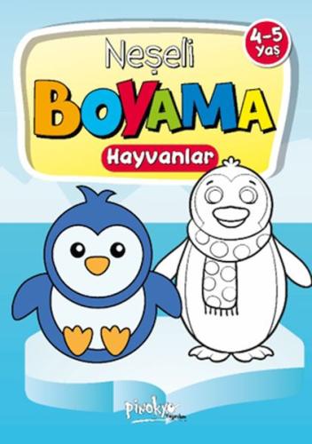 Neşeli Boyama Hayvanlar 4-5 Yaş