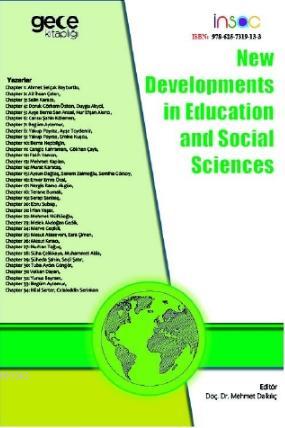 New Developments in Education and Social Sciences Mehmet Dalkılıç