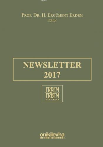 Newsletter 2017 H.Ercüment Erdem