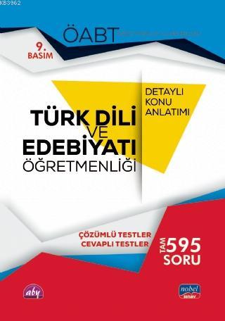 ÖABT Türk Dili ve Edebiyatı - Öğretmenlik Alan Bilgisi - Detaylı Konu 