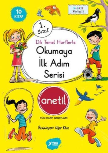 Okumaya İlk Adım Serisi Anetil Düz Yazı (10 Kitap) Kolektif