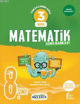 Okyanus 8. Sınıf 3 Nesil Matematik Soru Bankası Okyanus