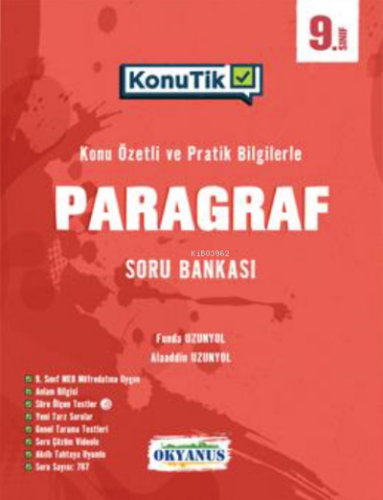 Okyanus 9. Sınıf KonuTik Paragraf Soru Bankası