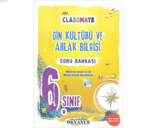 Okyanus Yayınları 6. Sınıf Din Kültürü ve Ahlak Bilgisi Classmate Soru